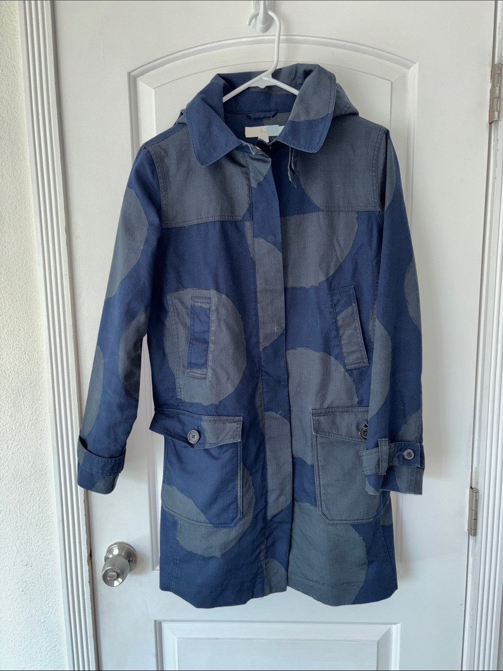 Boden fleece lined trench coat rain jacket women’s 10 14 UK